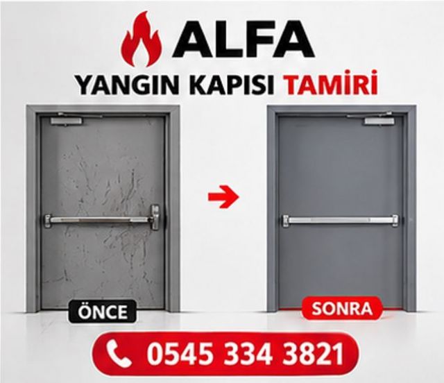 Ataşehir Yangın Kapısı Tamiri, Yangın Kapısı Servisi ve Uygun Maliyetli Çözümler